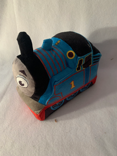 Weighted Stuffed Animal, Thomas the train, tank sensory toy, 3-6 lbs, autism toy, washable weighted buddy