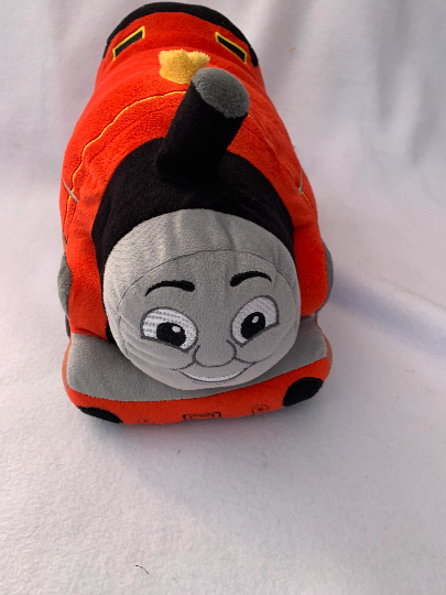 Weighted Stuffed Animal, Thomas the train, Percy tank sensory toy, 6 lbs, autism toy, washable weighted buddy