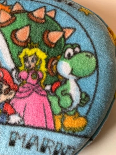 Weighted stuffed animal, large weighted Super Mario, r2d2, bb8, Minnie mouse pillow with 4 lbs, AUTISM SENSORY TOY