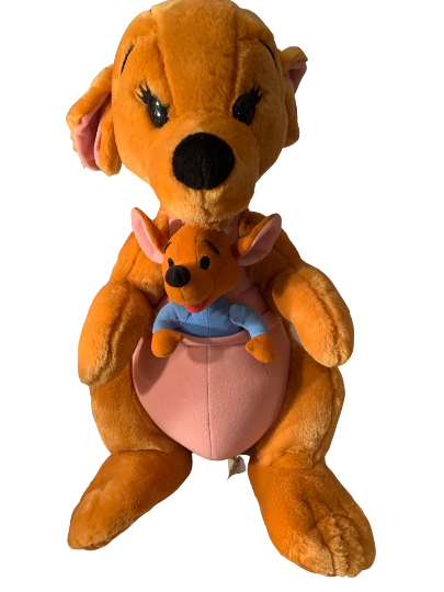 Weighted Stuffed Animal, Winnie the Pooh, Rabbit, Kanga or Eeyore with 15 lbs, washable buddy, autism sensory toy, plush bear, kangaroo, donkey
