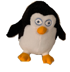 Weighted stuffed animal, penguin sensory toy with 3-4 lbs, AUTISM WEIGHTED PLUSH
