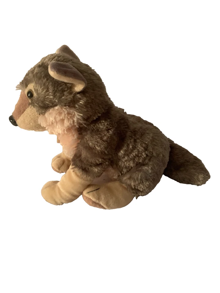 Weighted Plush wolf or fox with 3 lbs, weighted stuffed animal, washable buddy, AUTISM SENSORY TOY