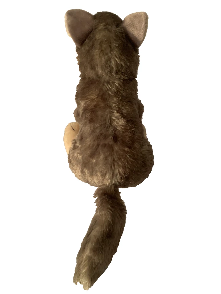 Weighted Plush wolf or fox with 3 lbs, weighted stuffed animal, washable buddy, AUTISM SENSORY TOY