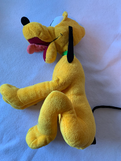 Weighted stuffed animal, Pluto dog with 2-4 lbs, washable plush buddy, autism sensory toy