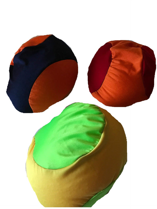 Weighted Fidget Squishy ball, large sensory toy with 3 lbs in Lycra spandex, washable, various colors