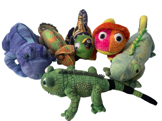 Weighted stuffed animal, iguana sensory toys with 2-3 lbs, autism weighted plush, lizard, chameleon, gecko