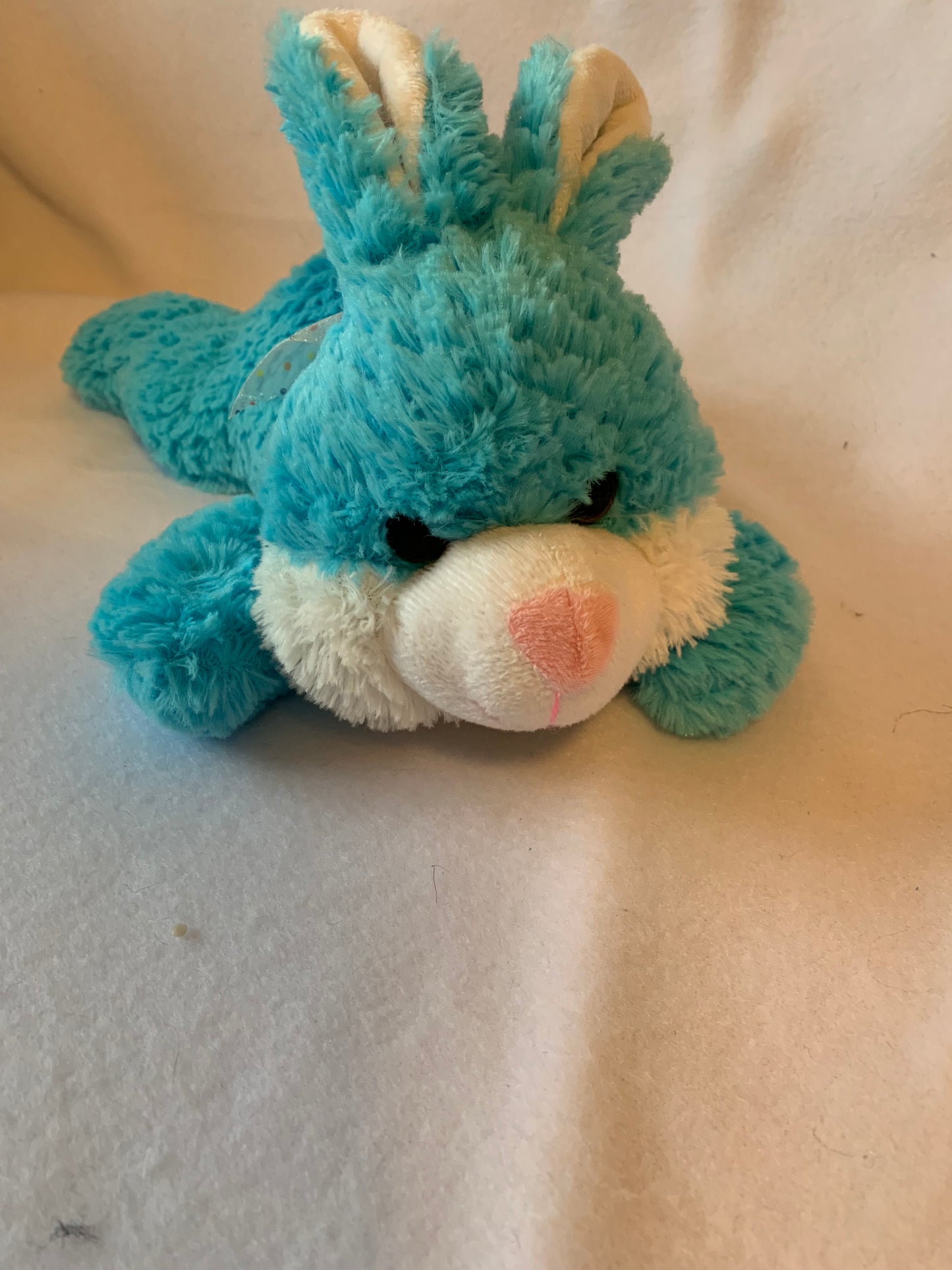 Weighted stuffed animal, bunny rabbit sensory toy with 2 1/2-3 lbs, AUTISM PLUSH , Easter