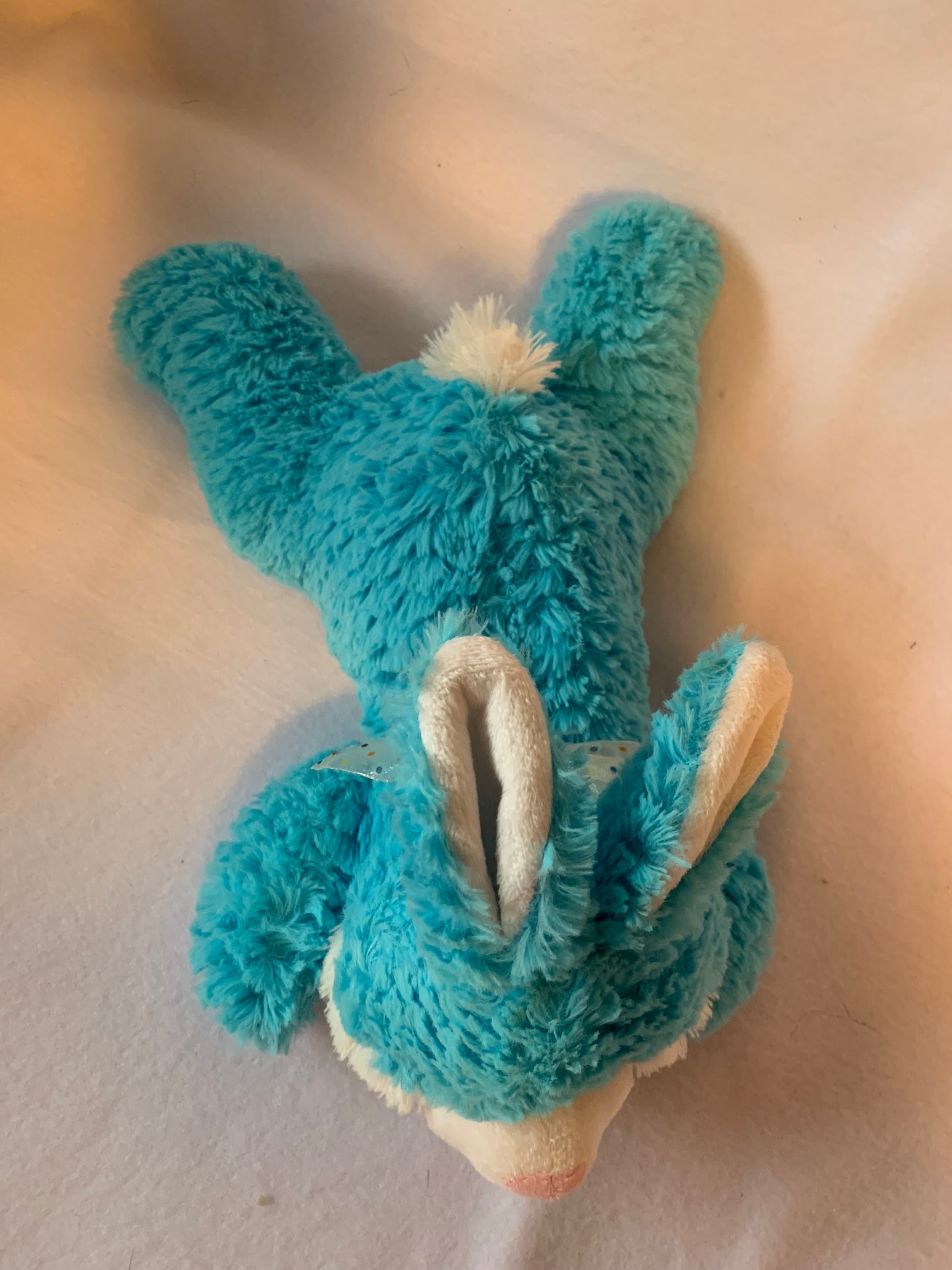 Weighted stuffed animal, bunny rabbit sensory toy with 2 1/2-3 lbs, AUTISM PLUSH , Easter