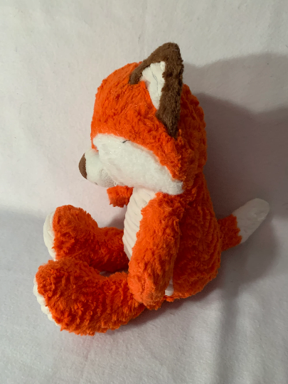 Weighted Plush wolf or fox with 3 lbs, weighted stuffed animal, washable buddy, AUTISM SENSORY TOY